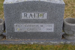 Gordon & Carey Raitt